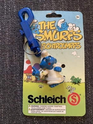 1999 SMURF ANGEL LES SCHTROUMPFS ВИНТАЖНАЯ ИГРУШКА ФИГУРКА НОВЫЙ - Изображение 1 из 4