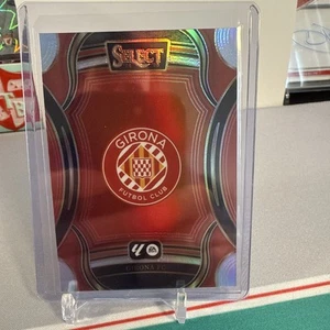 2024-25 Panini Select La Liga Team Badge Girona Silver Case Hit SSP - Picture 1 of 2