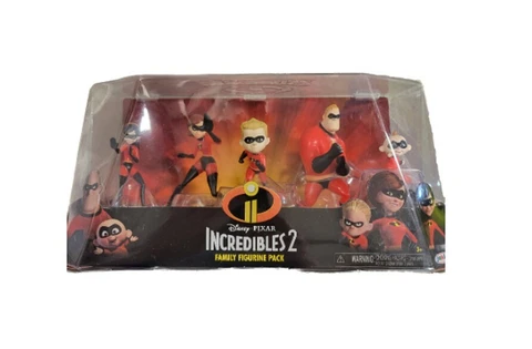 Incredibles 2 Family Figurine Pack Disney Pixar action figure toy New Cover