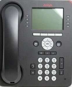 Avaya 9608 IP Business Office Phone Stand and Handset - Picture 1 of 1