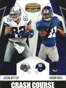 2010 Gridiron Gear Crash Course Giants Football Card #9 Jason Witten/Aaron Ross