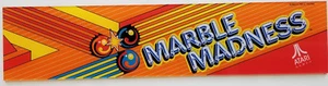 MARBLE MADNESS screen printed acrylic marquee - EXCLUSIVE! - Bild 1 von 2