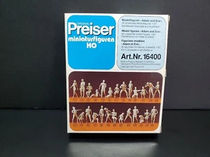 Preiser Miniaturfiguren HO #16400  adam and eve 26 unpainted figures - Picture 1 of 7