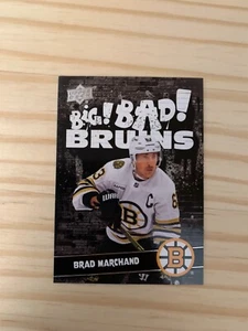 2023-24 Upper Deck Boston Bruins Centennial #185 Brad Marchand BBB - Picture 1 of 2