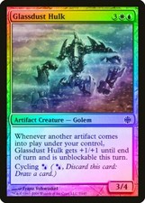 Glassdust Hulk FOIL Alara Reborn HEAVILY PLD Artifact Common CARD ABUGames