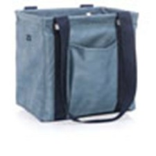 Thirty One Small Utility Tote (new) DENIM DISTRESSED