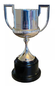 1038. EL TROFEO COPA DEL RAY. 150 mm de alto con caja de pantalla. Licencia oficial... - Imagen 1 de 3