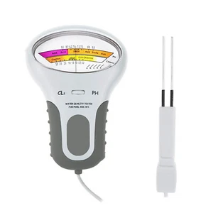 Digital Water Quality Measurer Meter Swimming Pool Spa PH/CL2 Chlorine Tester - Picture 1 of 7