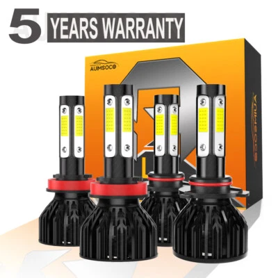 Kit de bombillas LED delanteras altas bajas para Volvo C30 T5 Hatchback 2,5 L 2007-2013 Foto 1 de 4