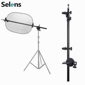 Soporte fotográfico PRO Studio soporte cabeza giratoria reflector disco brazo soporte - Imagen 1 de 8