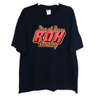 WWE Ring of Honor Wrestling ROH Mens TShirt Size XL Black Red Real Wrestling
