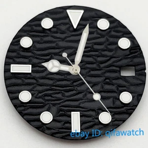 Esfera de reloj estéril de 28,5 mm con mano de reloj Fit NH35 movimiento corona de 3,8 en punto - Imagen 1 de 16