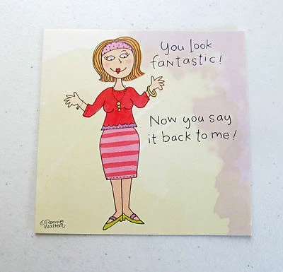 Leanin Tree Birthday Greeting Card Funny Friendship Multi Color Qubes Series Q8 - Image 1 of 2