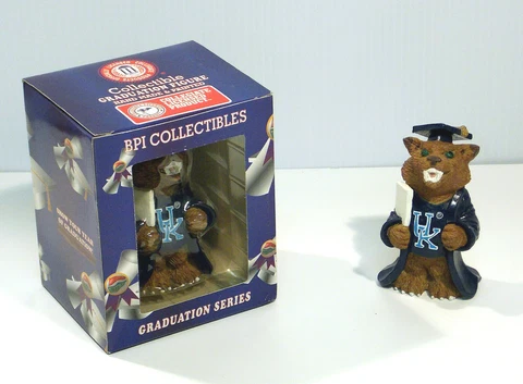 University of Kentucky Mascot Graduate--Ceramic Mini Statue Cover