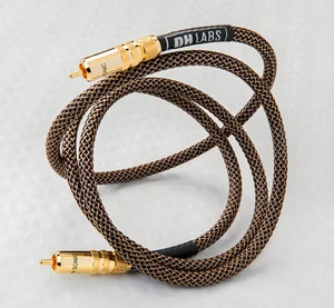 DH Labs Silver Sonic Thunder Premium Subwoofer Cable RCA-RCA 4 meter - Picture 1 of 3