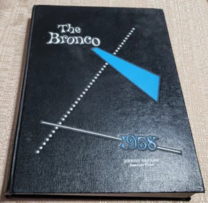 Good Used Bronco 1958 Vol 51 Hardin Simmons University HSU Yearbook Abilene TX - Picture 1 of 13