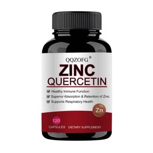 Zinc Quercetin Supplement for Improving Immune and Respiratory Function 120PCS - Picture 1 of 8