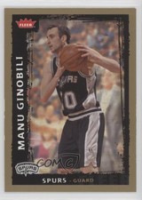 2008-09 Fleer Glossy Manu Ginobili #117 HOF
