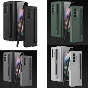 Protective Case with Pen Slot Holder Phone Cover for Samsung Galaxy Z Fold 3 5G - Photo 1 sur 12