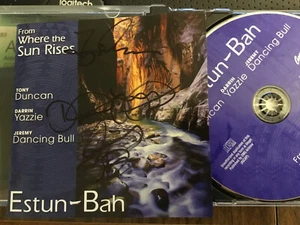 Autogrammierte CD: From Where The Sun Rises von Estun-Bah - Bild 1 von 3