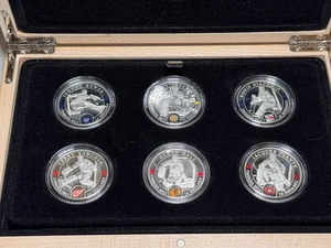 2015 Canada $10 Legendary Goalies .999 Pure Silver 6 Coin NHL Hockey Set - Bild 1 von 5