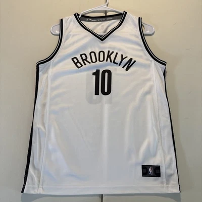 Camiseta blanca nueva sin etiquetas Youth XL Fanatics NBA Brooklyn Nets Ben Simmons #10 Foto 1 de 4