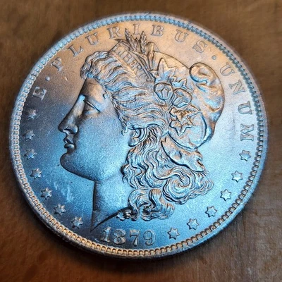 1879 O Morgan Silver Dollar High Grade Choice BU Key Date - Image 1 of 2