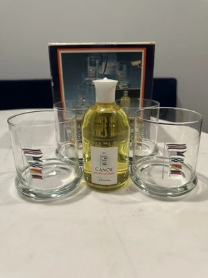 Canoe By Dana Eau Du Cologne Grog Conjunto 8,4 Oz 250 ml Garrafa Paris França 90° - Imagem 1 de 4