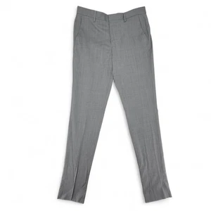 Bonobos Jetsetter pantaloni eleganti lana vestibilità atletica grigio 33 nuovi senza etichette senza orlo - Foto 1 di 5