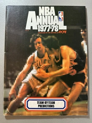 1977-78 NBA Anual con Equipo por Equipo Editores de Predicciones Revista Deportiva Foto 1 de 3