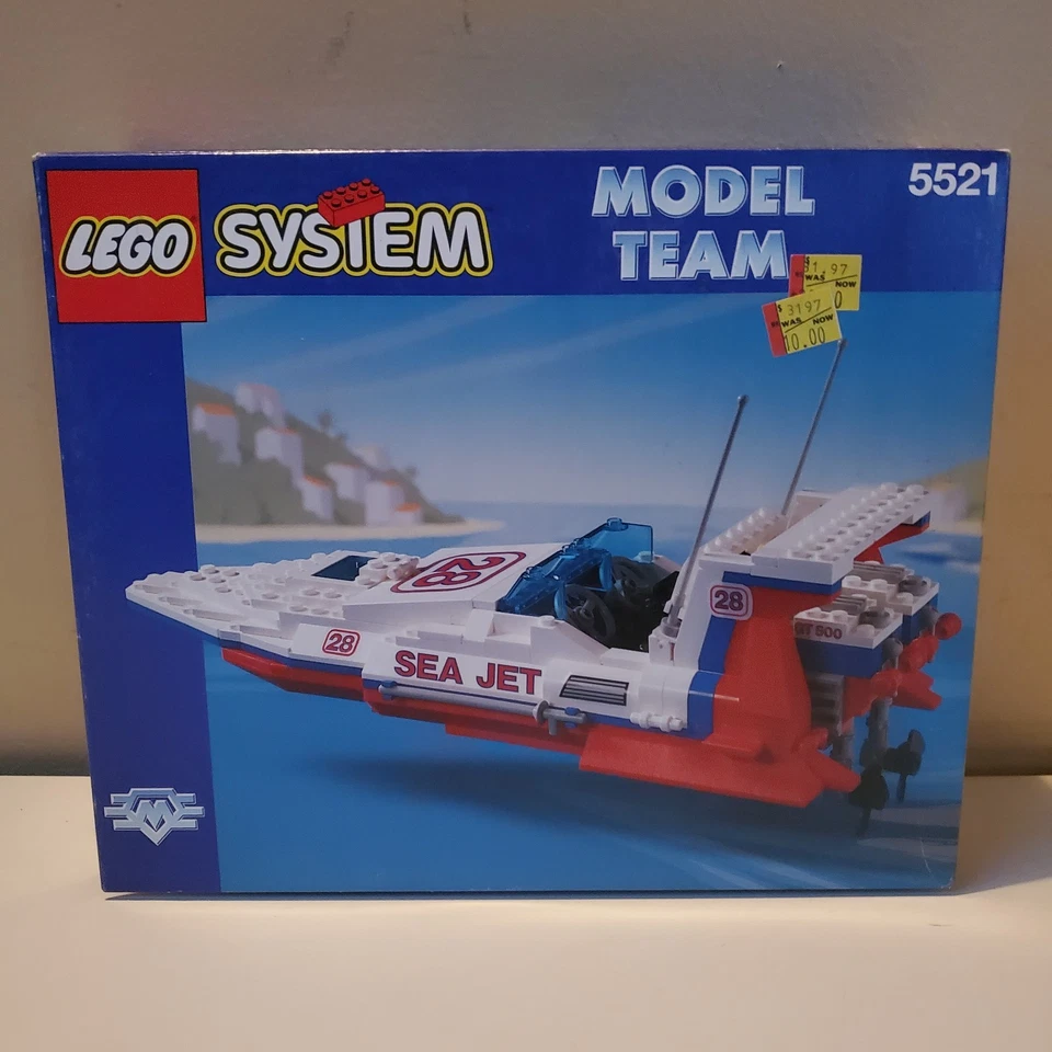 LEGO System Model Team Sea Jet 5521 New Old Stock! Year 1993 - Image 1 of 4