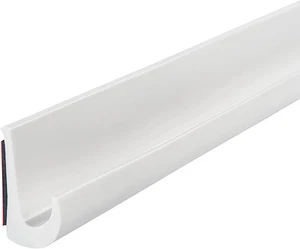 RV Rain Gutter, PVC Rain Gutter Self Adhesive, J Shape RV Rain Gutter for Mot... - Picture 1 of 15