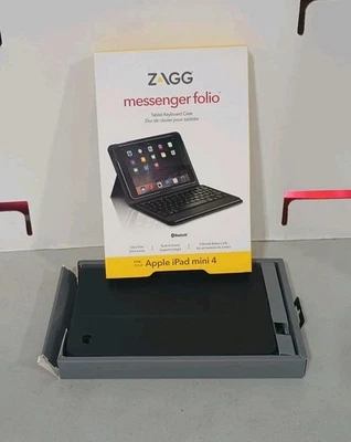 ZAGG Messenger Case with Keyboard for iPad mini 4 (Open Box) - Image 1 of 4