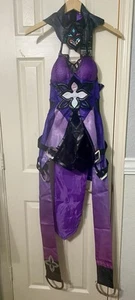 Honkai Star Rail Black Swan inspired Cosplay Costume / Halloween Outfit Cos New - Picture 1 of 17