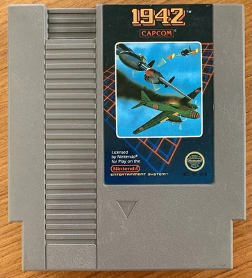 NES ~ 1942 ~ Nintendo Game 5 Screw NES-NF-USA Game Cart Only NTSC - Image 1 of 4