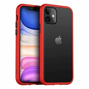 Shockproof Protective Cover Case for iPhone SE 2022 - Red Color (US Stock) - Picture 1 of 10