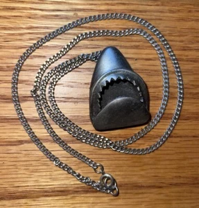 Antike Original Kiefer Zinn Halskette 1975 - Bild 1 von 3