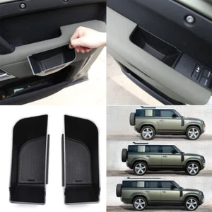 Door Side Pocket Storage Box Holder For 2020-2024 Land Rover Defender 90 110 130 - Picture 1 of 10