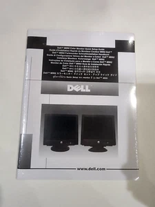Dell M992 Color Monitor Quick Setup Guide 2001 CD Software - NEW! - Picture 1 of 3