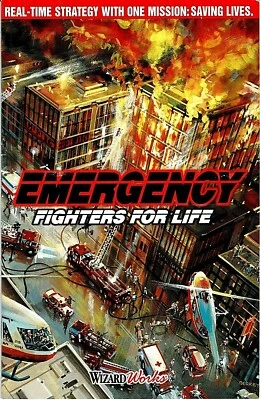 Emergency Fighters for Life Pc New Cd Rom In Sealed Paper Sleeve Plus Manual XP - Image 1 of 3