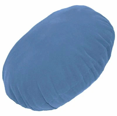 mb99n Sky Blue Plain Round Velvet Style Cushion Cover/Pillow Case*Custom Size - Image 1 of 4