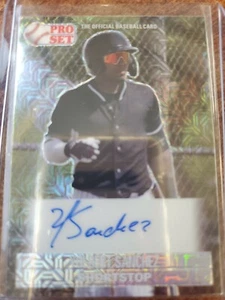 YOLBERT SANCHEZ 2021 Leaf Pro Set Metal Silver Mojo 2/4 SSP! White Sox - Picture 1 of 2