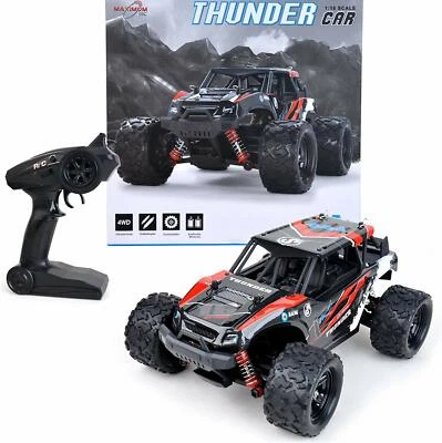 RC Monster Truck Ferngesteuertes Auto Thunder Car 36km/h Monstertruck blau 2588 - Bild 1 von 4