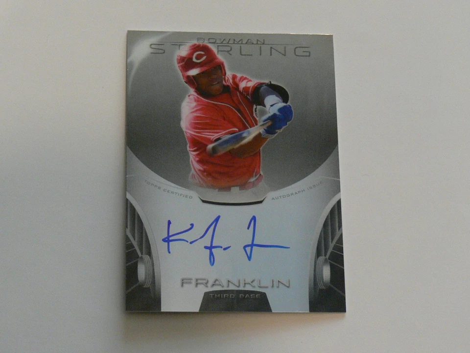 2013 BOWMAN STERLING PROSPECT ROOKIE AUTO KEVIN FRANKLIN - Image 1 of 1