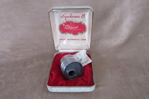 Lente vintage para cámara fotográfica de película Elgeet de 13 mm f/1,8 Synchronex 8 EE. UU. - Imagen 1 de 12