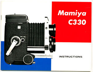 Mamiya C330 Instruction Book. More Medium Format Camera Manuals & Guides Listed.