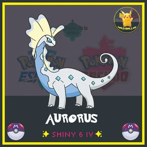 ✨ AURORUS ultra Shiny 6 iv ' s ✨ | pokemon 🗡️ espada | escudo🛡️ - Picture 1 of 3