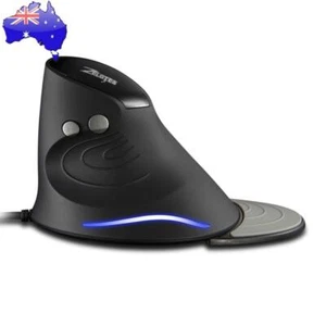 ZELOTES 3200DPI Gaming Mouse Upright Wired 6 Buttons LED Desktops Game Mouse - Picture 1 of 12