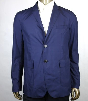$1250 Gucci Men's Navy Blue Polyester Light Weight Techno Jacket 352983 4379 - Image 1 of 4