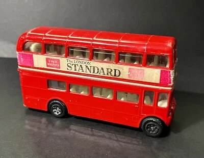 1980 Corgi 469A London Transport London Standard Double Decker Bus Route 16 Red - Image 1 of 4